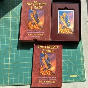 Phoenix Cards Past Life Oracle Cards & Guidebook Boho Retro Spirituality Gifts